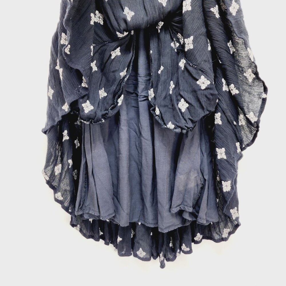 Free People Dress Womens Sleeveless Black & White Print Rayon Blend Size S - Picture 9 of 13